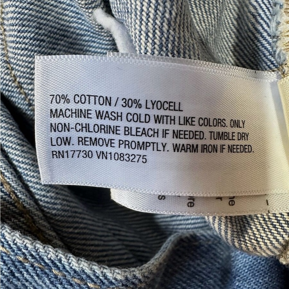 Universal Threads Wide leg Denim Cargo Pants SZ 2 NWT - Picture 6 of 6